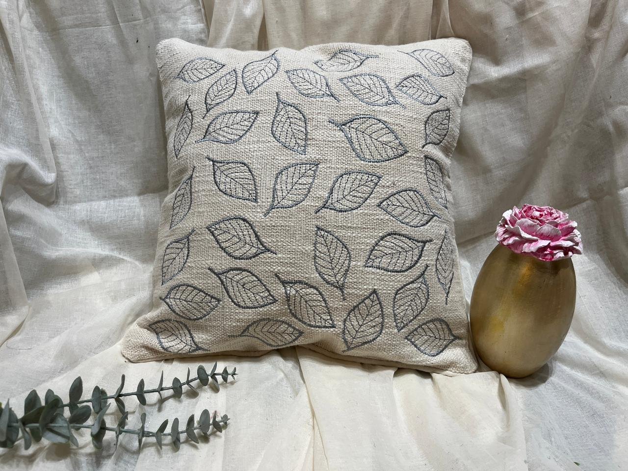 Embroidered Cushion Cover