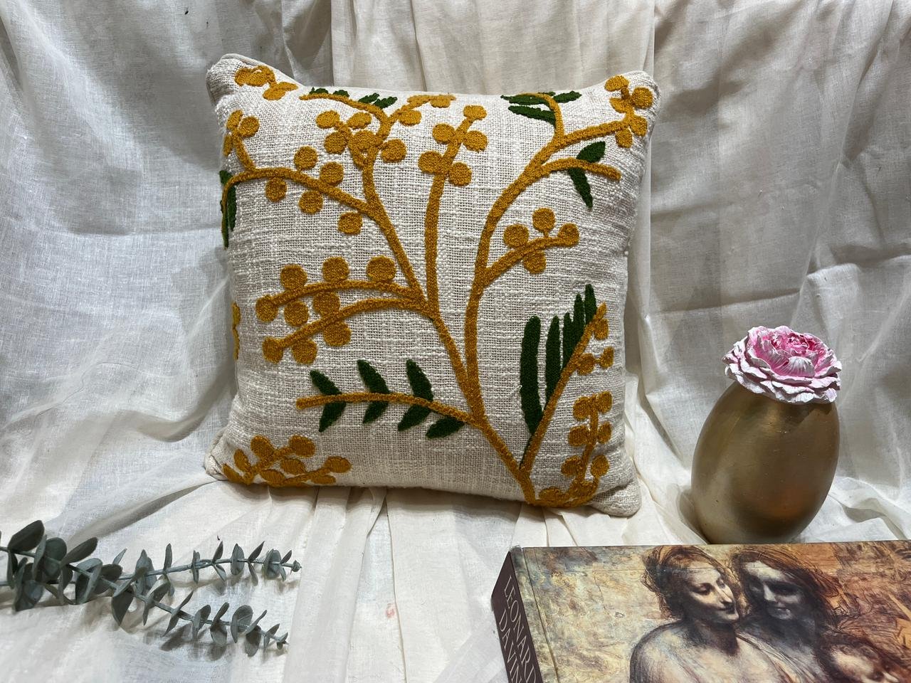Tufted Cushion Cover